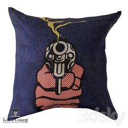 Pillows - Decorative pillow Comics _Loft concept_ 