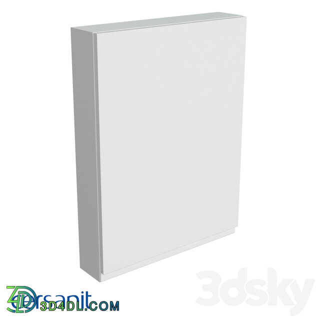 Bathroom furniture - Wall cabinet_ Moduo 60_ universal_ white