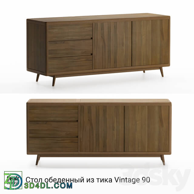 Sideboard _ Chest of drawer - Chest of drawers Solid 165