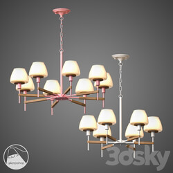 Chandelier - L1047 Chandelier Macaron C 