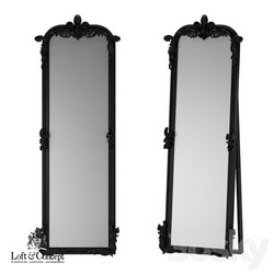 Mirror - Floor mirror Valensole Black _Loft concept_ 