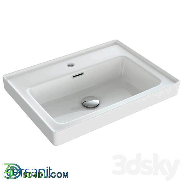 Wash basin - Built-in washbasin CREA 60_ white