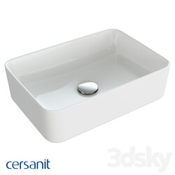 Wash basin - Countertop built-in sink CREA_ 50 white 