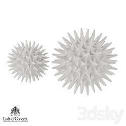 Other decorative objects - Figurine Sea Urchin white _Loft concept_ 