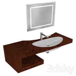 Wash basin - Sink_ Mixel_ Mirror 