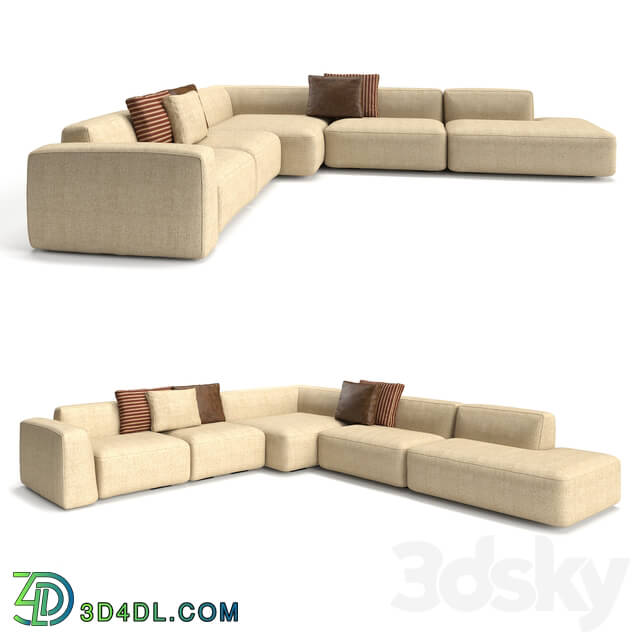 Sofa - Modular sofa Angelo Cappellini Modular