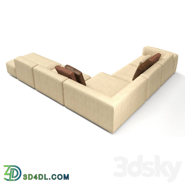 Sofa - Modular sofa Angelo Cappellini Modular