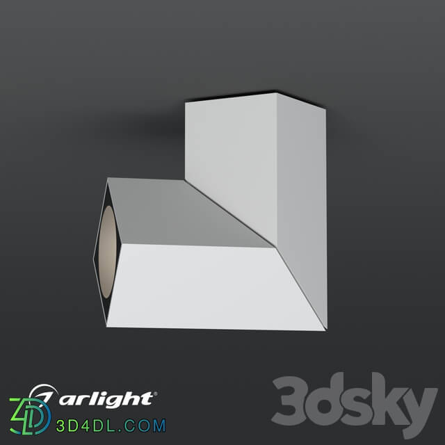 Ceiling lamp - Lamp SP-TWIST-SURFACE-S60x60-12W