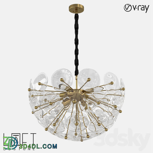 Chandelier - Pendant lamp LoftDesigne 1015 model