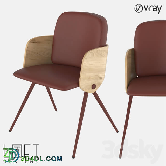 Chair - Chair LoftDesigne 1475 model