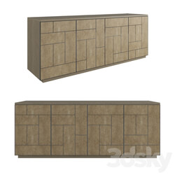 Sideboard _ Chest of drawer - Bernhardt Mosaic Entertainment Console 