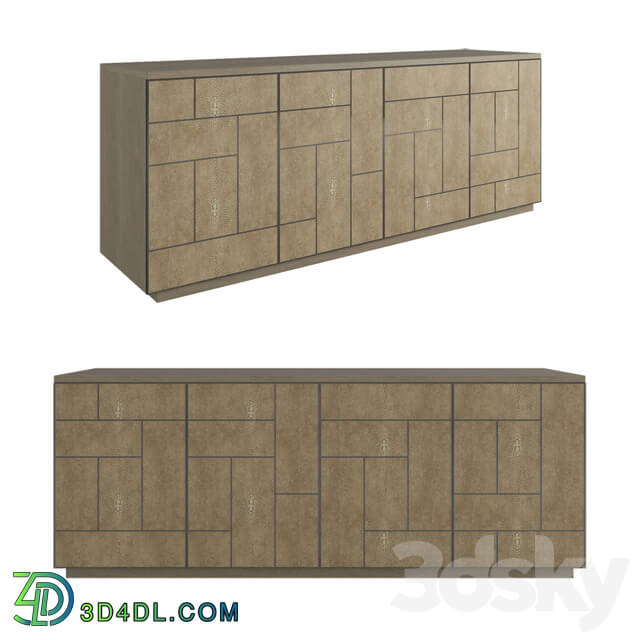 Sideboard _ Chest of drawer - Bernhardt Mosaic Entertainment Console
