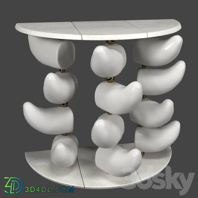 Console - Console table with tusks