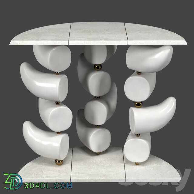 Console - Console table with tusks