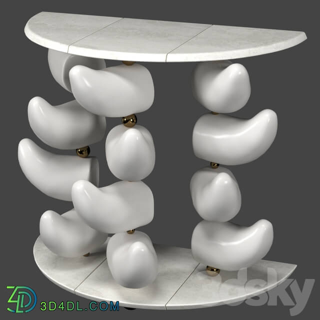 Console - Console table with tusks