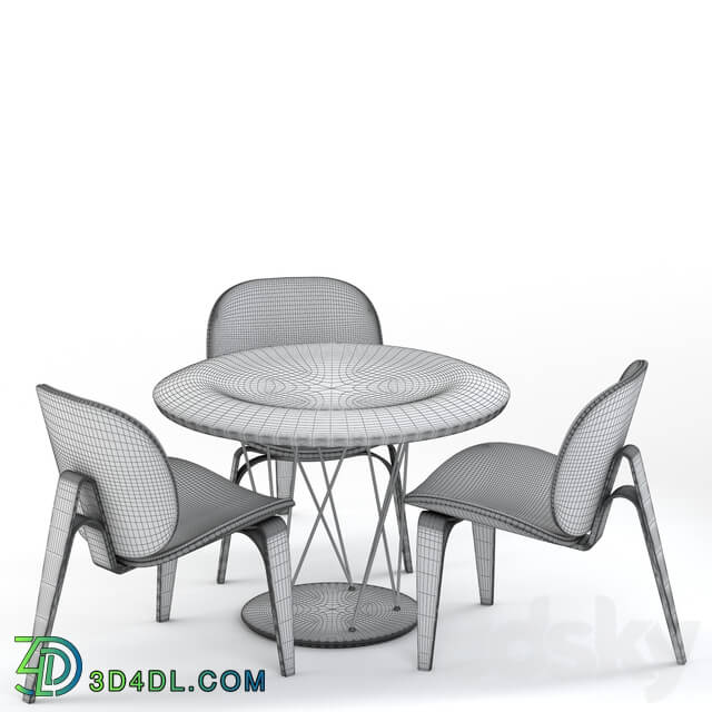 Table _ Chair - decorative table