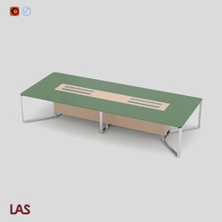 Office furniture - 3D-model of the office table LAS I MEET _146620_ 