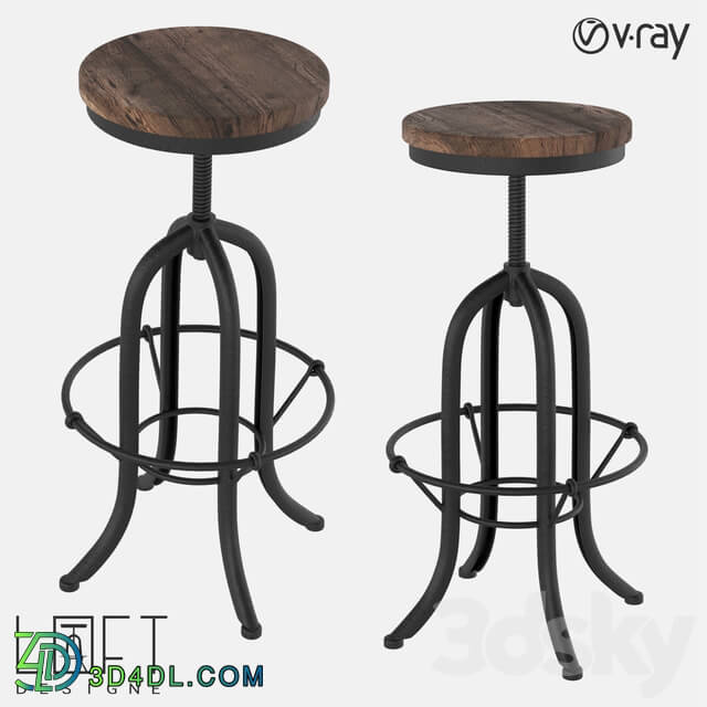 Chair - Bar stool LoftDesigne 30002 model