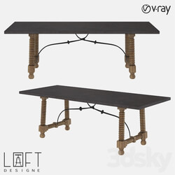 Table - Table LoftDesigne 60403 model 