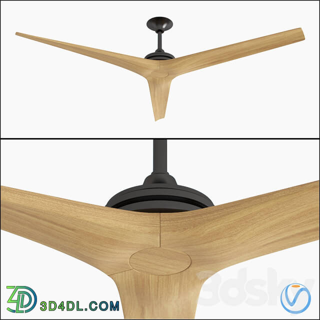 Household appliance - Spitfire Modern Wooden Ceiling Fan