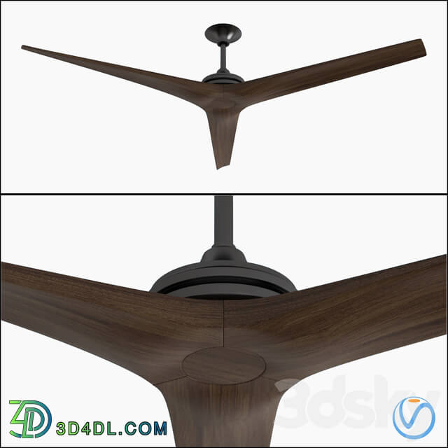 Household appliance - Spitfire Modern Wooden Ceiling Fan