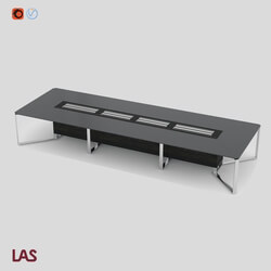 Office furniture - 3D-model of an office table LAS I MEET _146621_ 