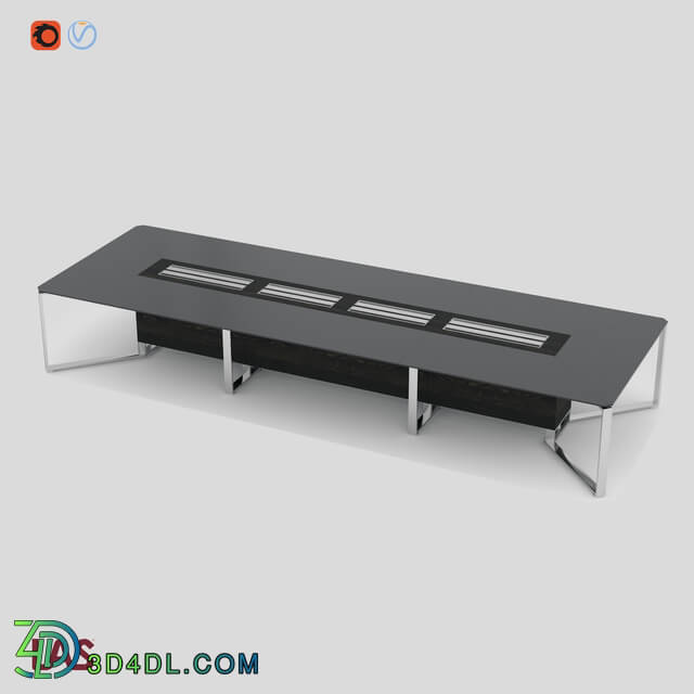 Office furniture - 3D-model of an office table LAS I MEET _146621_