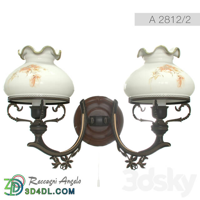 Wall light - Lamp_ Sconce Reccagni Angelo A 2812_2