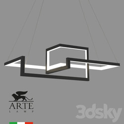 Chandelier - Arte Lamp Mercure A6011 Sp-3 Bk Om 