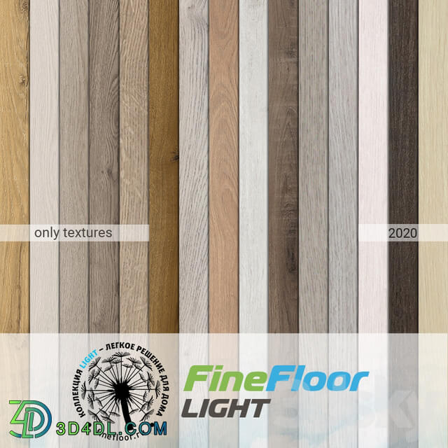 Floor coverings - Fine Floor LIGHT Collection