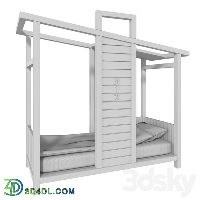 Bed - Tiny House Toddler Bed