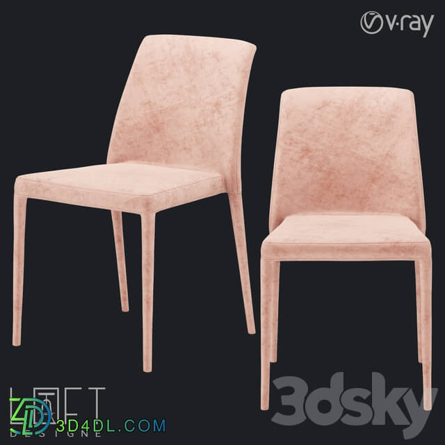 Chair - Chair LoftDesigne 1491 model