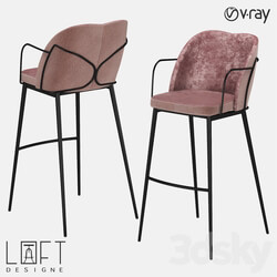 Chair - Bar stool LoftDesigne 30473 model 
