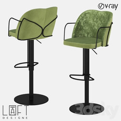 Chair - Bar stool LoftDesigne 30477 model 