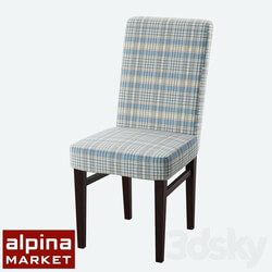 Chair - Chair soft Zanna dark walnut ALP _ ST-112_ Walles 