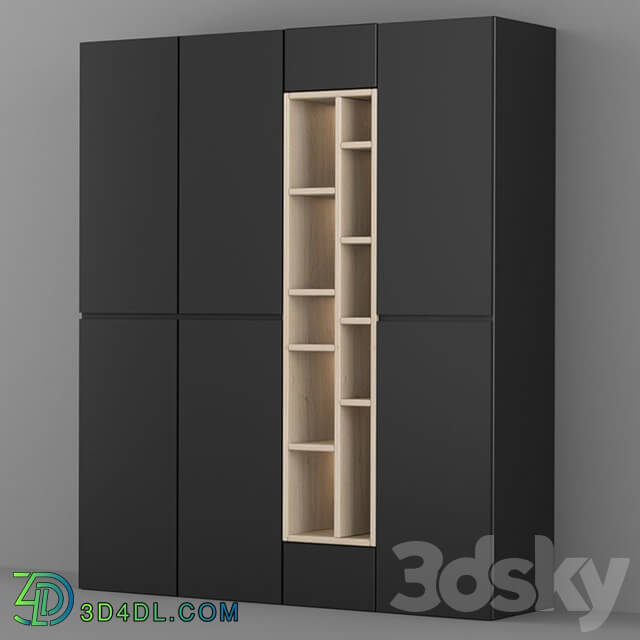 Wardrobe _ Display cabinets - Shelf_desing_000