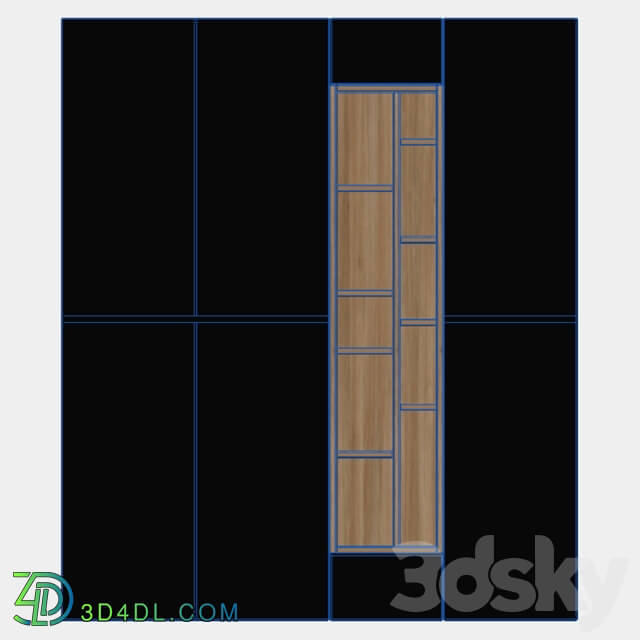 Wardrobe _ Display cabinets - Shelf_desing_000