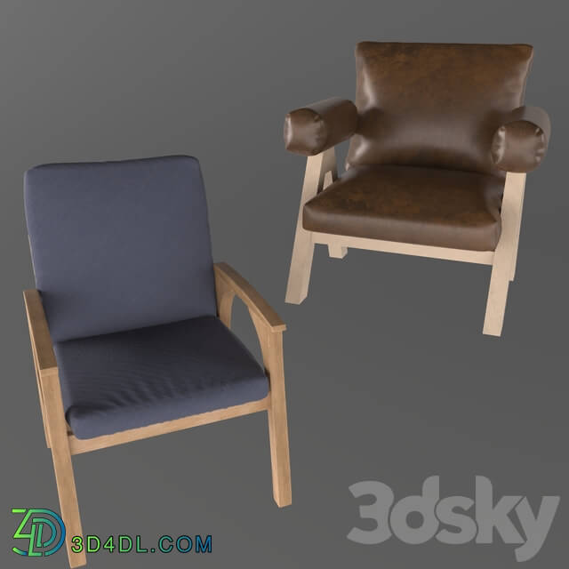 Arm chair - chair _ pack 1