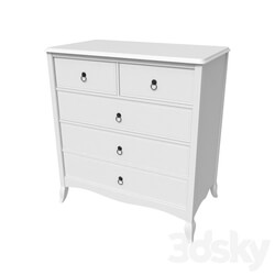 Sideboard _ Chest of drawer - Drawers - Vintage Painted White Furniture 