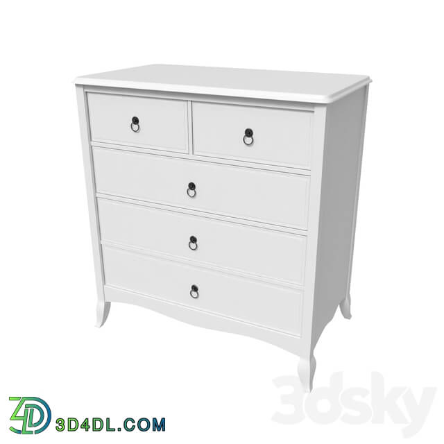 Sideboard _ Chest of drawer - Drawers - Vintage Painted White Furniture