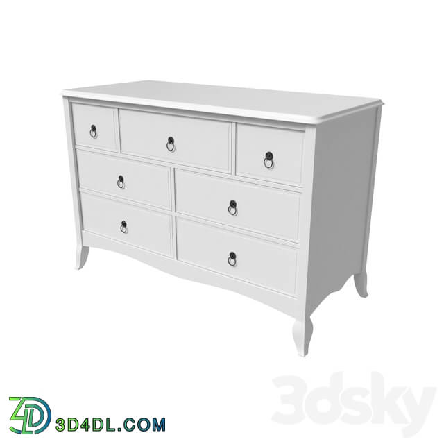 Sideboard _ Chest of drawer - Drawers - Vintage Painted White Furniture