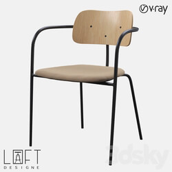 Chair - Chair LoftDesigne 1458 model 