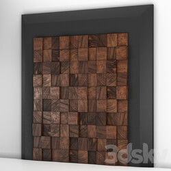 Other decorative objects - Decor panel _Wood Wall_ 