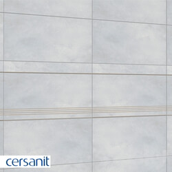 Tile - Porcelain tile Cersanit Townhouse light gray 29_7x59_8 
