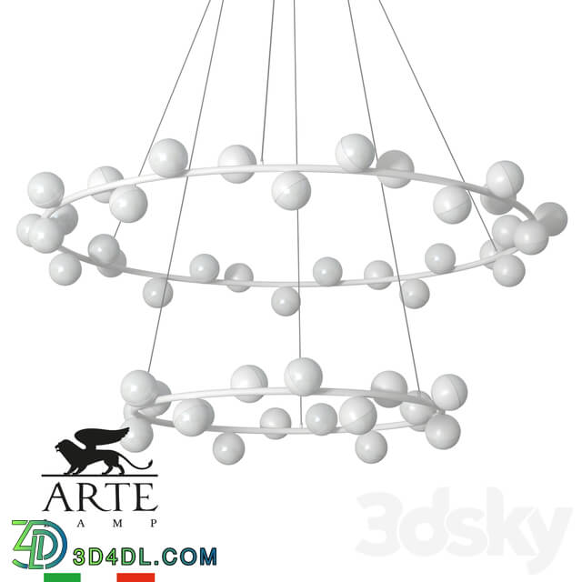 Chandelier - Arte Lamp Dexter A3619 Sp-48 Wh Om