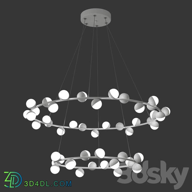 Chandelier - Arte Lamp Dexter A3619 Sp-48 Wh Om