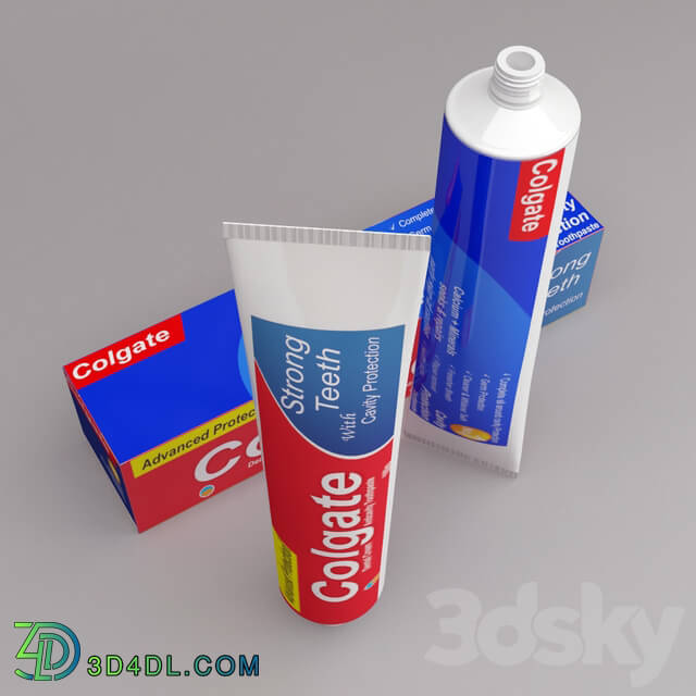 Bathroom accessories - Toothpaste