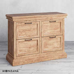 Sideboard _ Chest of drawer - OM Chest of drawers Replica with drawers 2 sections Moonzana 