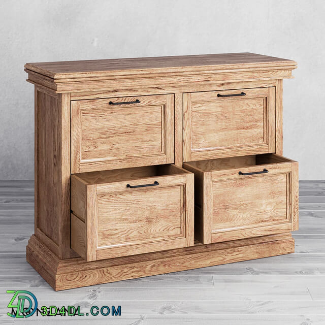 Sideboard _ Chest of drawer - OM Chest of drawers Replica with drawers 2 sections Moonzana