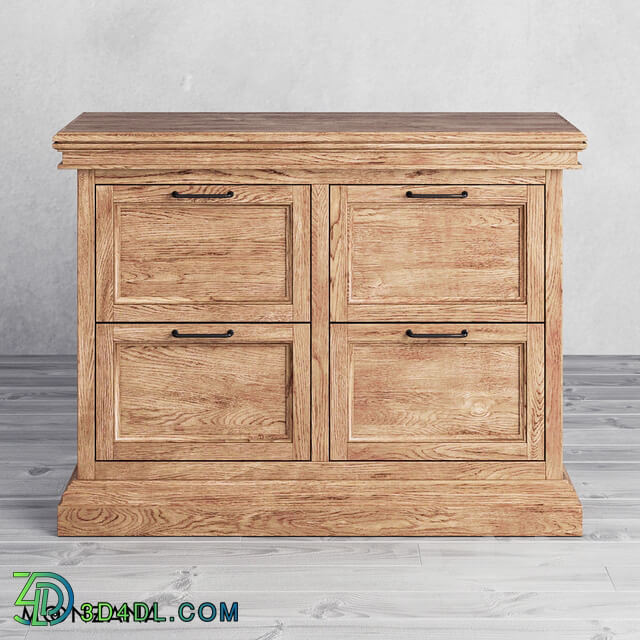 Sideboard _ Chest of drawer - OM Chest of drawers Replica with drawers 2 sections Moonzana